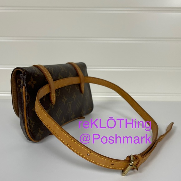 Louis Vuitton POCHETTE MARELLE Waist Bum Bag M10015 Monogram LV - EUC fanny - Picture 5 of 17